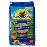 Wagner's bolsa frontal con mezcla para aves mostrando etiqueta y beneficio atractivo