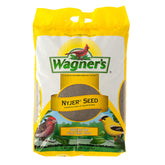 Wagner's bolsa frontal mostrando 20 libras y diseño claro, atrae pinzones