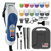 Wahl clipper front view showing controls for easy handling and precision