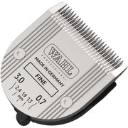 Wahl hoja frontal 2179-301 mostrando perfil y beneficios de corte uniforme