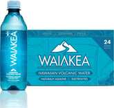 Waiakea frontal del pack de 24 mostrando diseño y sostenibilidad