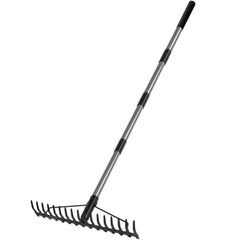 Walensee front view of dual-sided bow rake showing full head and handle benefit durable coverage