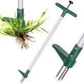 Walensee front view of tool showing complete weeder and benefits of upright use