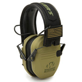 Walker's Razor slim Patriot front view showing low-profile fit and clear protection benefit