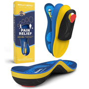 WalkHero vista frontal del paquete mostrando plantillas y marca para soporte inmediato