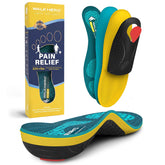 WalkHero vista frontal de plantilla mostrando perfil completo y soporte