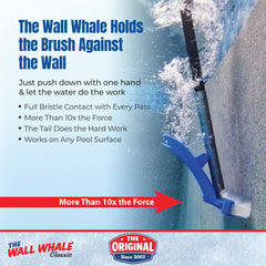 Wall Whale primer plano de cerdas de nailon duraderas y resistentes