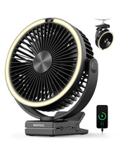 Warmco DJ15 front view with clip showing portable cooling convenience