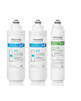 Waterdrop G3-2CFCB front view showing cartridge and benefit of easy replacement