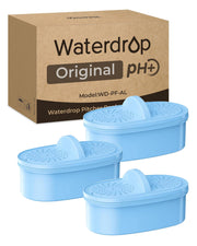 Waterdrop PF-AL vista frontal con diseño y compatibilidad visible