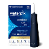 Waterpik Cordless Gem 5100 front view showing compact design and color