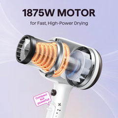 Wavytalk difusor en primer plano que define rizos y reduce frizz