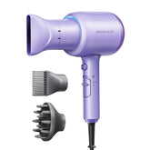 wavytalk dryer front view showing sleek body and airflow benefit