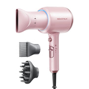 wavytalk front-angle dryer showing sleek body and controls for fast styling