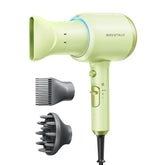wavytalk front view of dryer showing sleek design and fast drying benefit