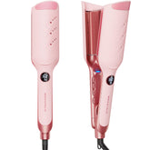 wavytalk front view of dual-barrel waver showing design and professional performance