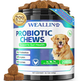 WEALLIN frasco delante mostrando envase y cantidad 200 masticables