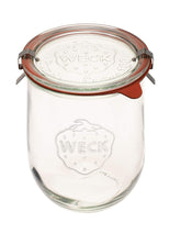 WECK tarro Tulip frontal mostrando diseño elegante y capacidad 1 litro