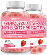 WEEVIT front packaging showing collagen gummies and benefits