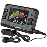 WEGROWER vista frontal del dispositivo con pantalla legible y controles, facilita práctica rápida