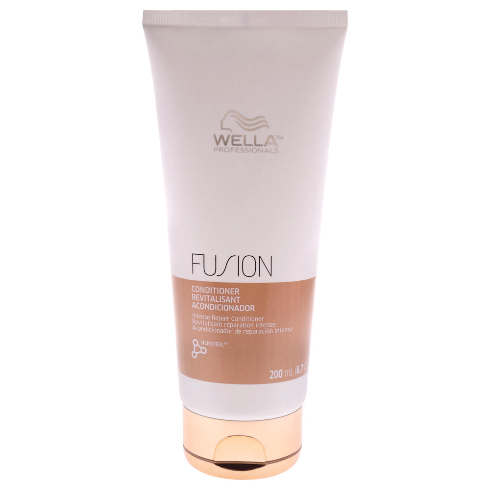 Wella Professionals frasco frontal mostrando el envase profesional y beneficios reparadores