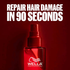 Wella Professionals droplet on fingertip showing lightweight texture benefit