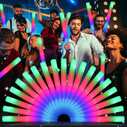 wellent front packaging showing 64-pack and colorful LEDs for easy event planning