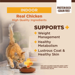 Wellness detalle de la croqueta que resalta textura y tamaño para masticación