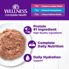 Wellness primer plano de la textura pate mostrando aspecto apetitoso