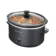 West Bend front view showing compact 4-quart crockpot and easy controls for fast meals