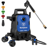 Westinghouse ePX3100 front view showing compact durable housing and easy transport benefit