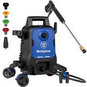 Westinghouse ePX3100 front view showing compact durable housing and easy transport benefit