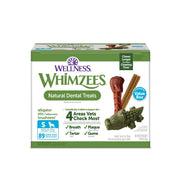 Whimzees front box value pack showing 89-count and small size benefits