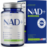 WHISPERWOOD front packaging showing NAD+ complex for easy identification and confidence