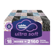 White Cloud vista frontal de la caja mostrando diseño y cantidad