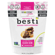 Wholesome Yum frente del paquete Besti mostrando diseño y beneficio natural
