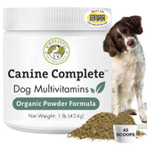 Wholistic Pet Organics front packaging showing label and benefits
