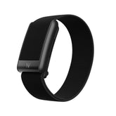 WHOOP 5.0 front view showing sleek band and sensor, highlighting comfortable all‑day wear