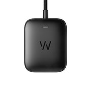 WHOOP front view of charger showing compact design and portability benefits