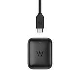 WHOOP PowerPack front view showing compact design and clip-on fit benefit