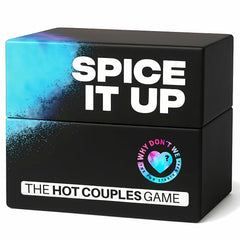 Why Don't We frente de la caja del juego mostrando diseño y ventaja de portabilidad