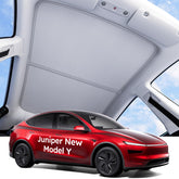 Wigoo front roof sunshade packaging showing product and contents for quick setup