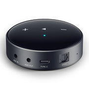 WiiM Mini front view showing compact design and easy placement benefit