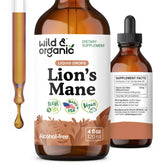 Wild & Organic front label showing product name and 4 fl oz size for clear identification and trust