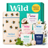 Wild estuche abeja frontal mostrando diseño reutilizable y durabilidad