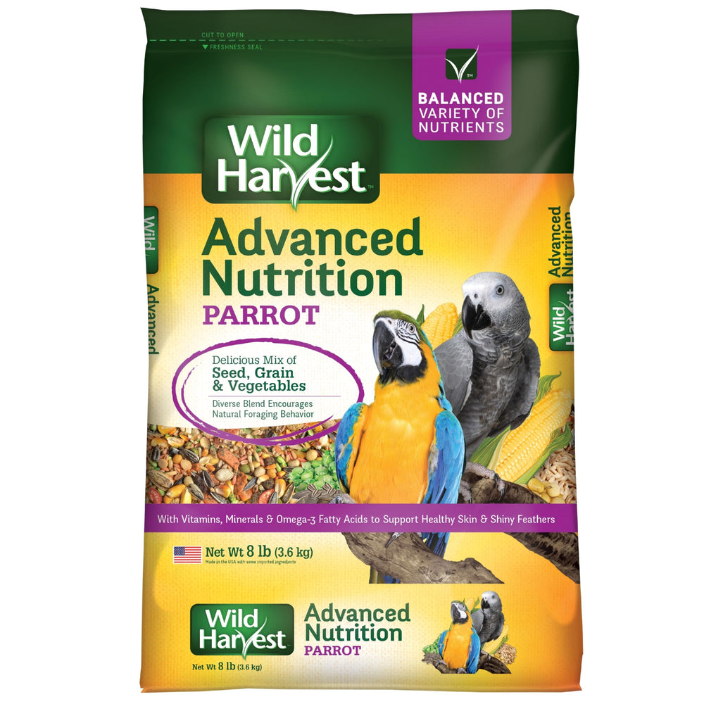 Wild Harvest frente del paquete mostrando el diseño y peso