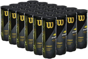 WILSON US Open front packaging showing 24-can case and brand reliability