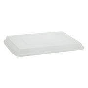 Winco tapa frontal sobre bandeja 13x18 protege alimentos durante almacenamiento