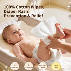 Winner close-up of cotton texture highlighting soft flat-weave for gentle care