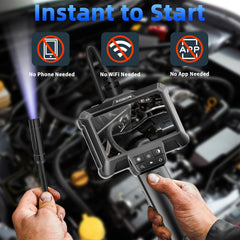 WINWEND inspection accessories hook magnet and side mirror for object retrieval